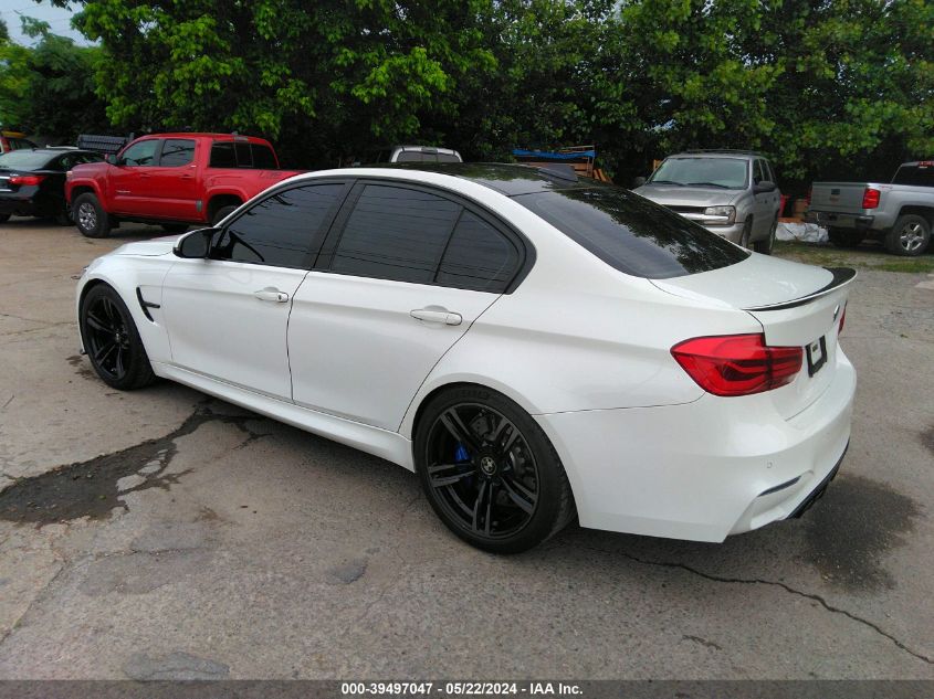 2017 BMW M3 VIN: WBS8M9C58H5G42429 Lot: 39497047