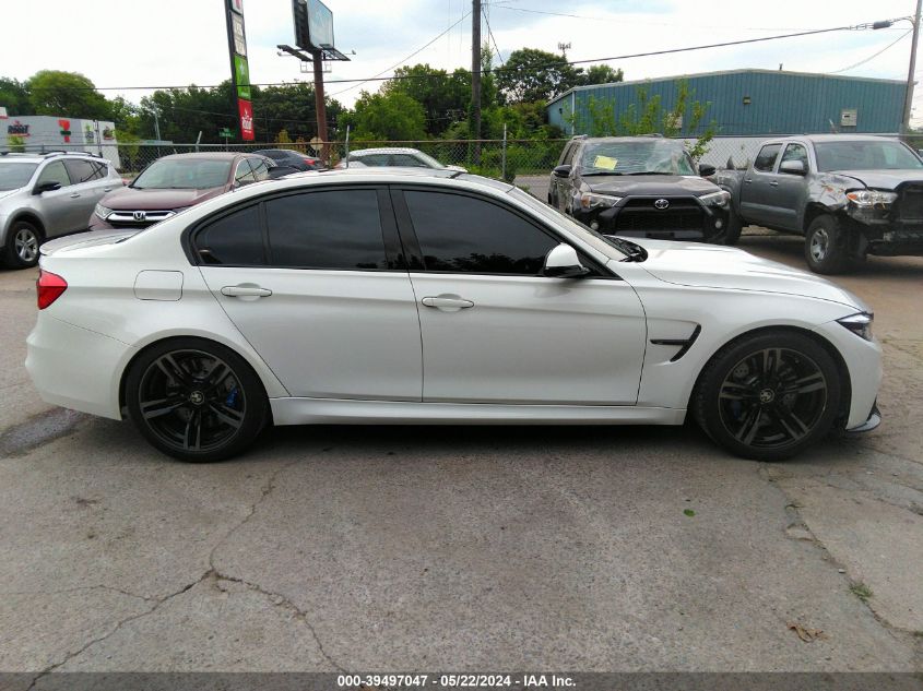 2017 BMW M3 VIN: WBS8M9C58H5G42429 Lot: 39497047