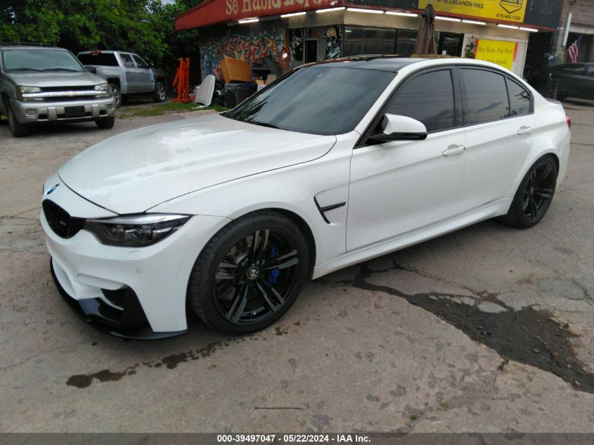 2017 BMW M3 VIN: WBS8M9C58H5G42429 Lot: 39497047