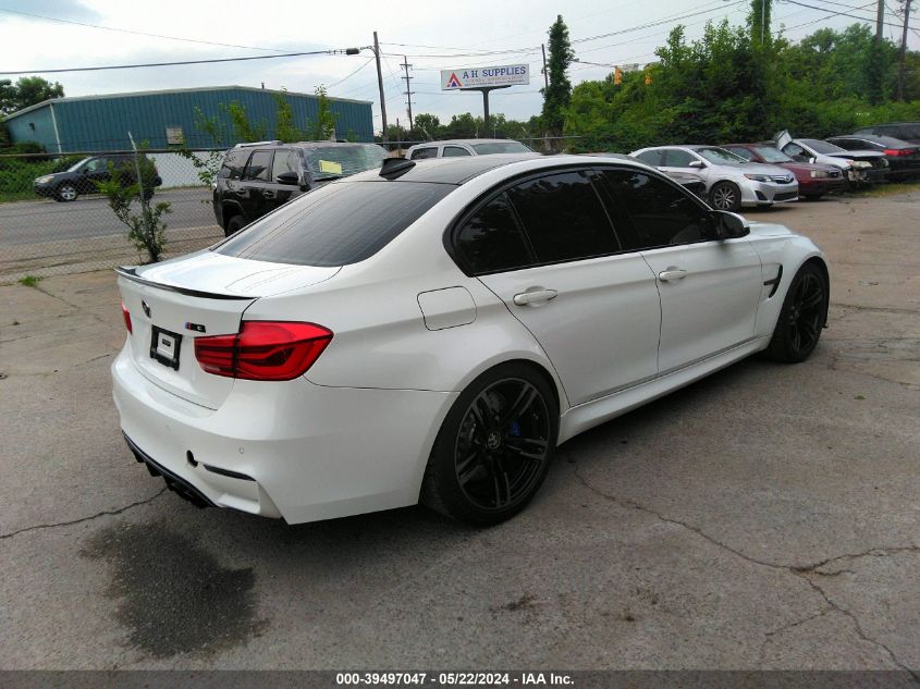 2017 BMW M3 VIN: WBS8M9C58H5G42429 Lot: 39497047