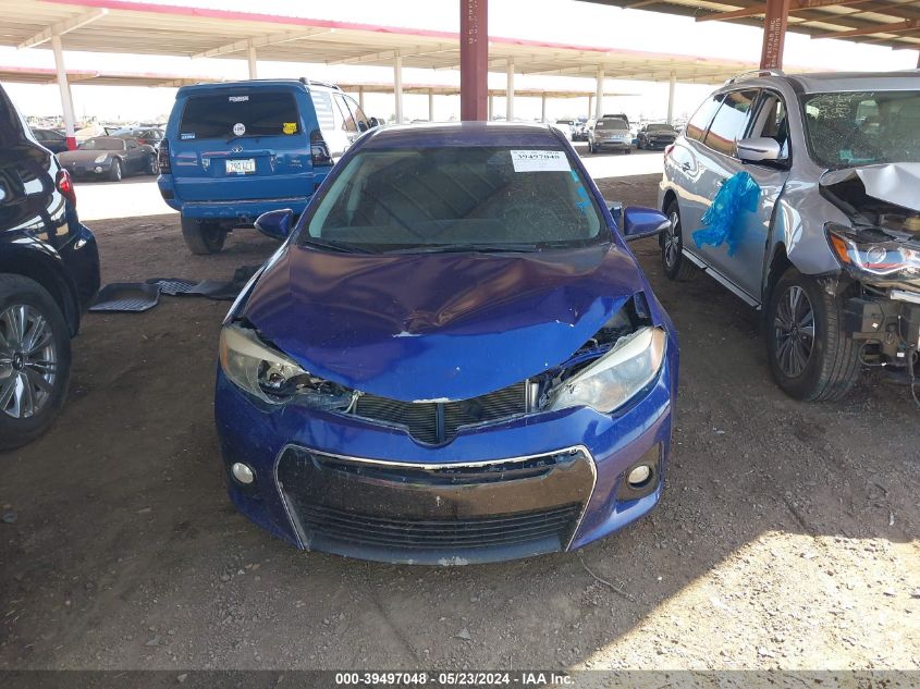 2015 Toyota Corolla S Plus VIN: 5YFBURHE8FP251641 Lot: 39497048