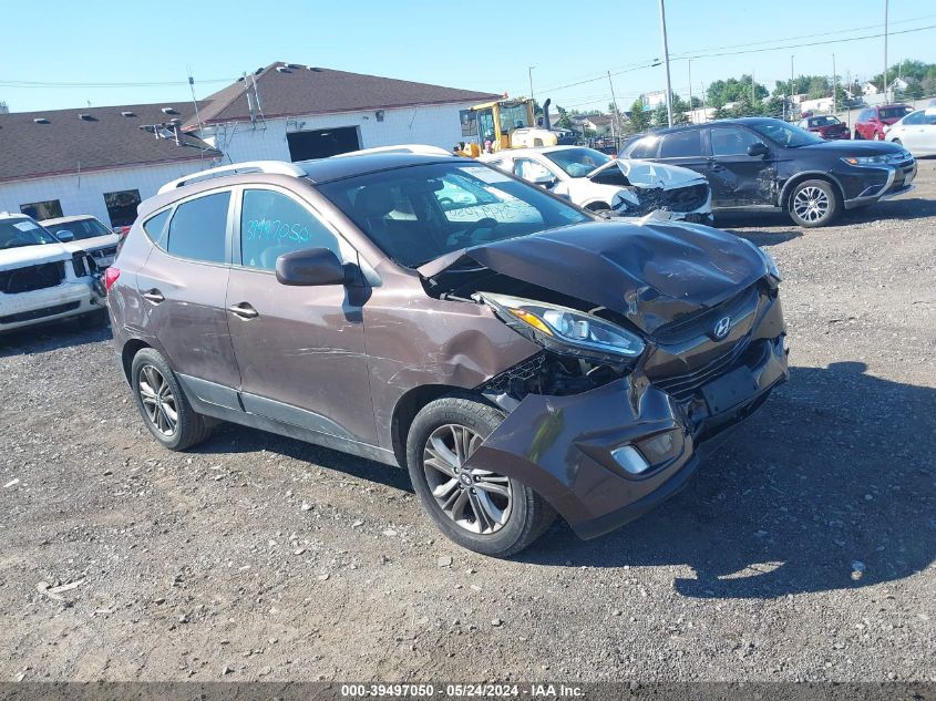 2015 Hyundai Tucson Limited/Se VIN: KM8JUCAG9FU999110 Lot: 39497050