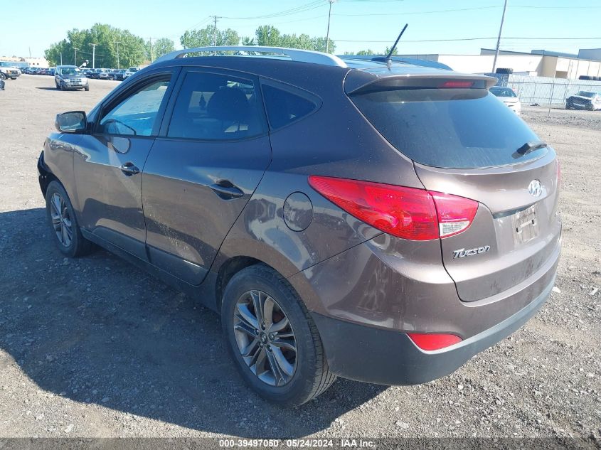 2015 Hyundai Tucson Limited/Se VIN: KM8JUCAG9FU999110 Lot: 39497050