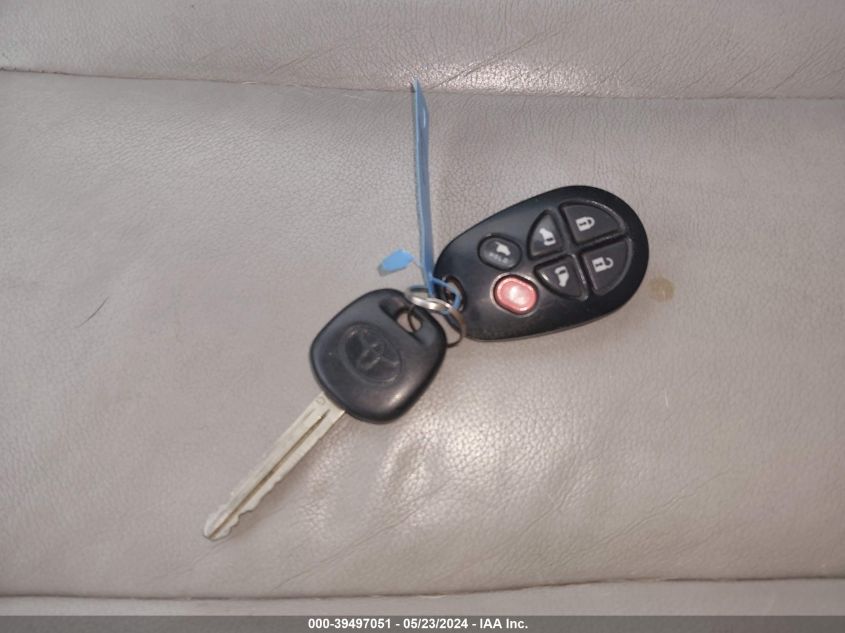 2012 Toyota Sienna Xle V6 8 Passenger VIN: 5TDYK3DC5CS216091 Lot: 39497051