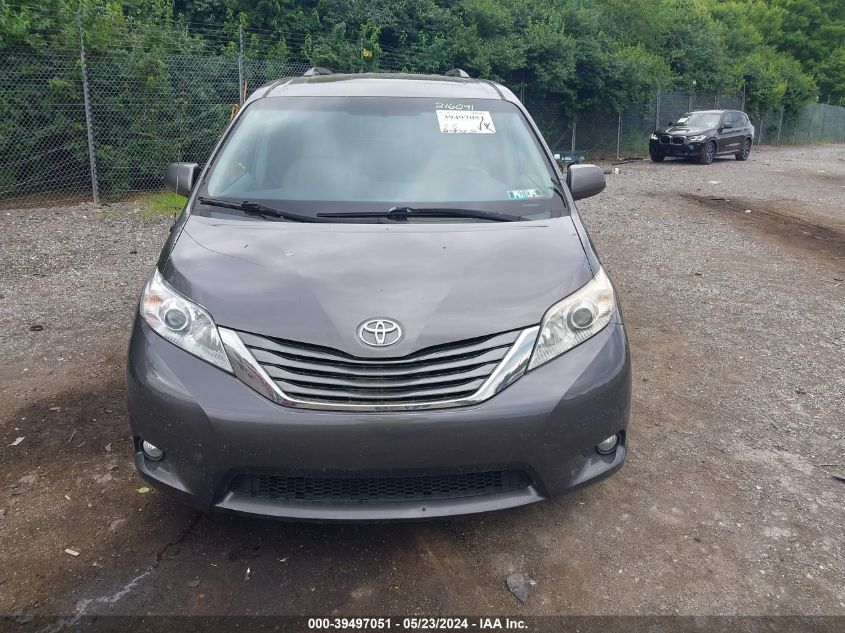 2012 Toyota Sienna Xle V6 8 Passenger VIN: 5TDYK3DC5CS216091 Lot: 39497051