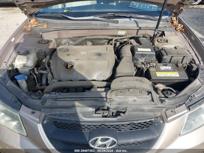 5NPET46C88H392441 2008 Hyundai Sonata Gls