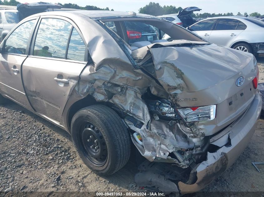 5NPET46C88H392441 2008 Hyundai Sonata Gls