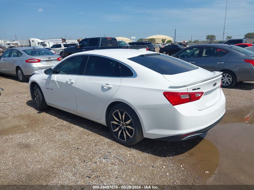 VIN 1G1ZG5ST5MF075781 2021 CHEVROLET MALIBU RS