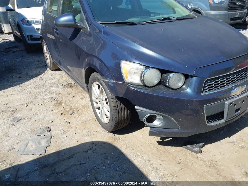 2015 Chevrolet Sonic Lt Auto VIN: 1G1JC6SHXF4132047 Lot: 39497076