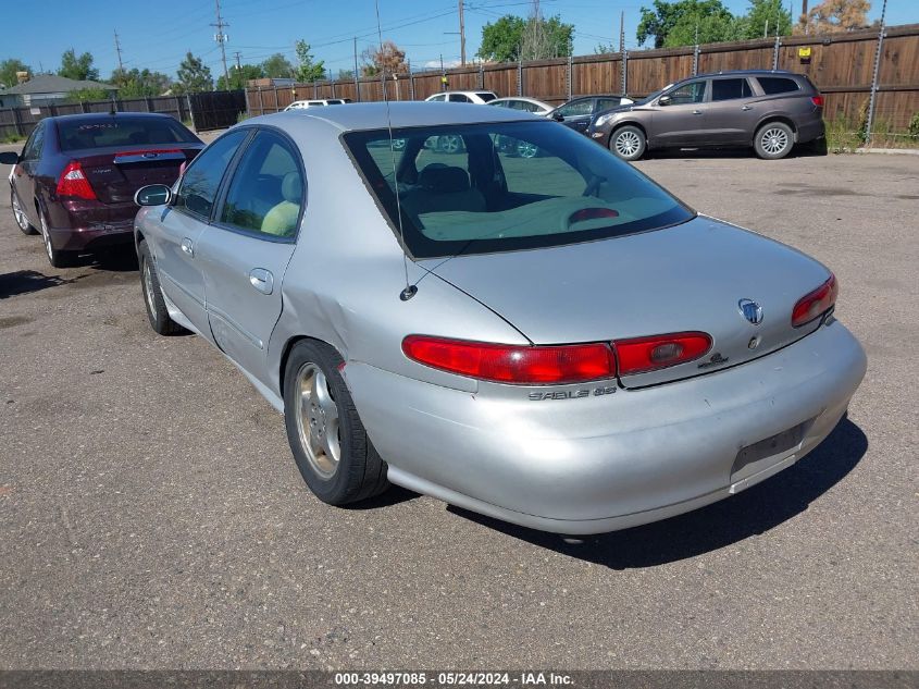 1999 Mercury Sable Ls VIN: 1MEFM53S2XA656194 Lot: 39497085