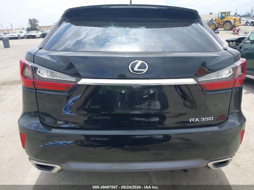 2016 Lexus Rx 350 VIN: 2T2ZZMCA2GC015281 Lot: 39497087