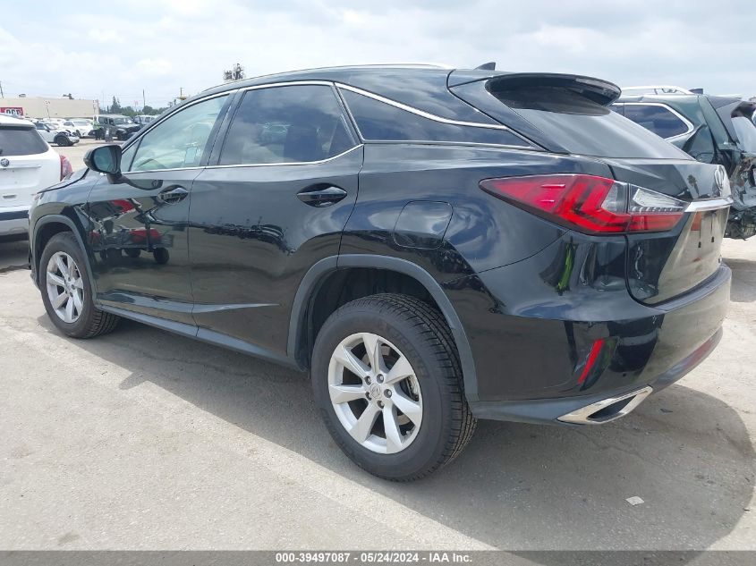 2016 Lexus Rx 350 VIN: 2T2ZZMCA2GC015281 Lot: 39497087