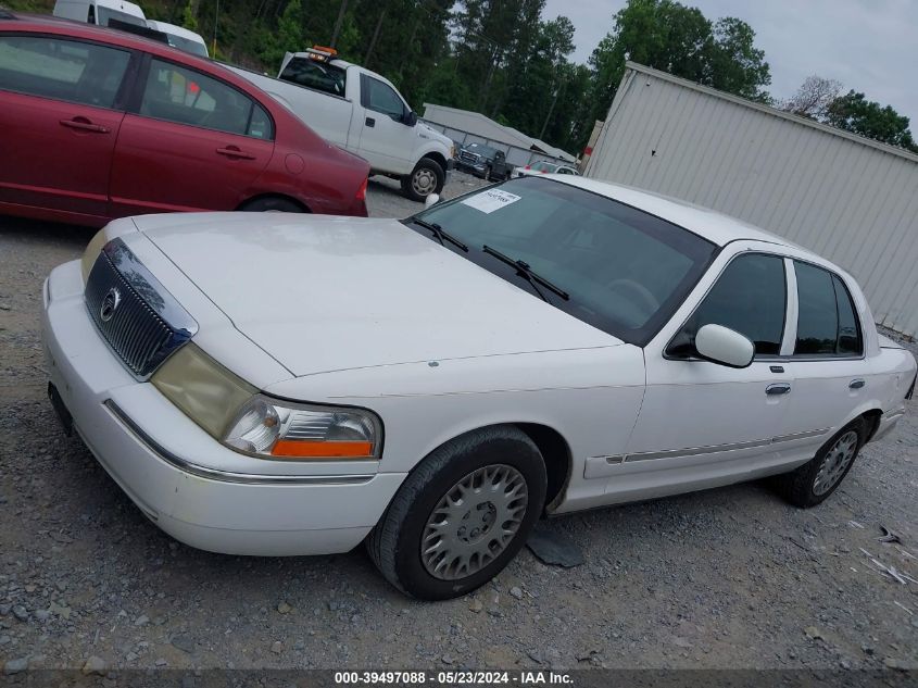 2003 Mercury Grand Marquis Gs VIN: 2MEFM74W73X672017 Lot: 39497088