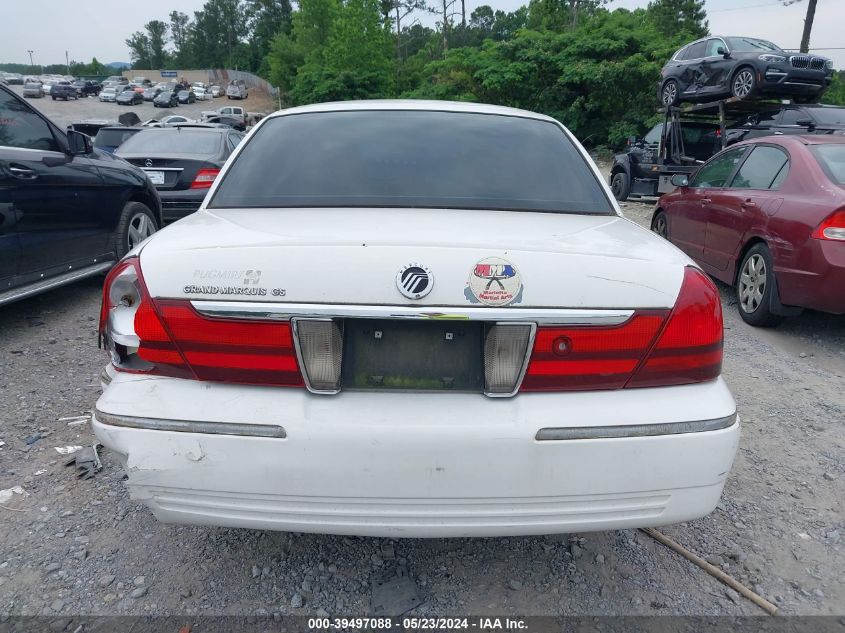 2003 Mercury Grand Marquis Gs VIN: 2MEFM74W73X672017 Lot: 39497088