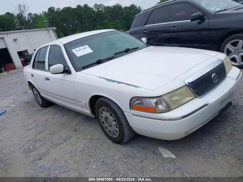 2003 Mercury Grand Marquis Gs VIN: 2MEFM74W73X672017 Lot: 39497088