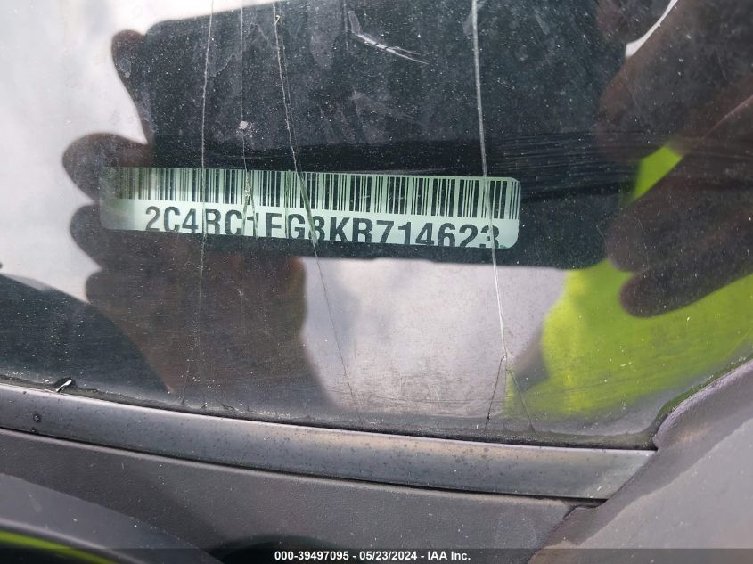 2019 Chrysler Pacifica Touring Plus VIN: 2C4RC1FG8KR714623 Lot: 39497095