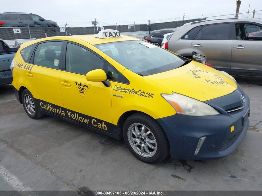 2014 Toyota Prius V Two VIN: JTDZN3EU4E3317288 Lot: 39497103
