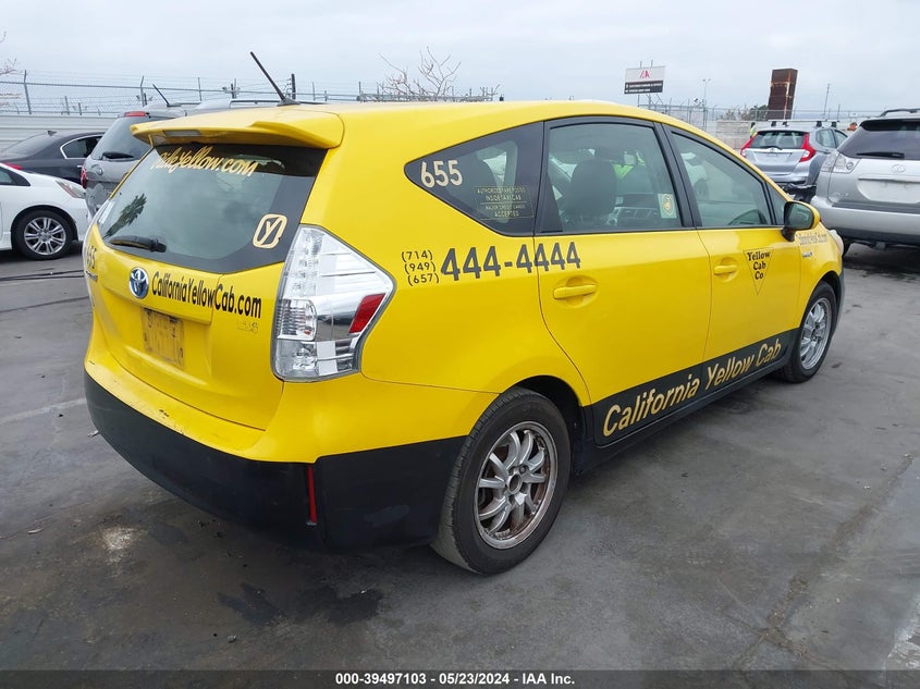 2014 Toyota Prius V Two VIN: JTDZN3EU4E3317288 Lot: 39497103