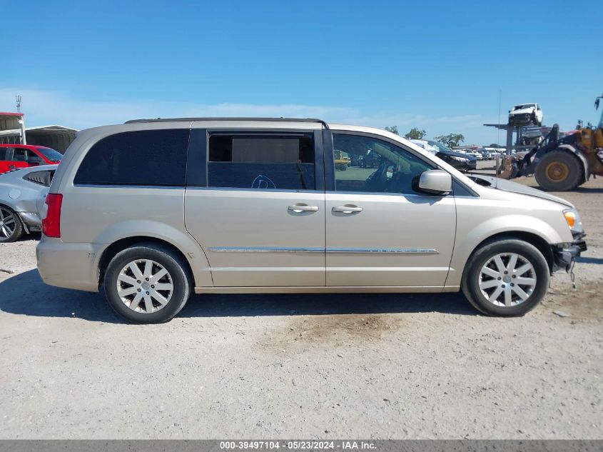 2016 Chrysler Town & Country Touring VIN: 2C4RC1BGXGR254698 Lot: 39497104