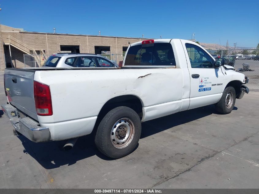 2004 Dodge Ram 2500 St VIN: 3D7KA26C64G272370 Lot: 39497114