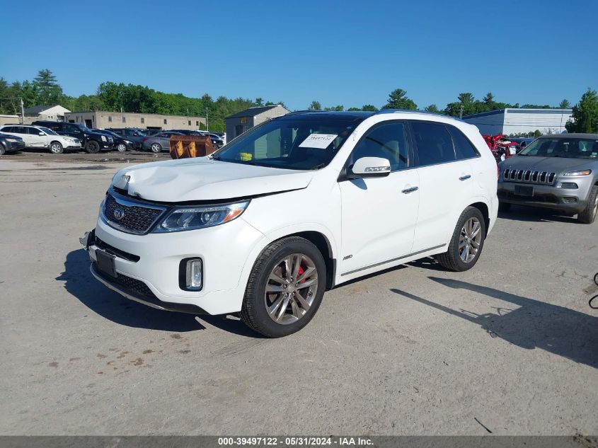 2014 Kia Sorento Sx/Sx Limited VIN: 5XYKWDA72EG484541 Lot: 39497122