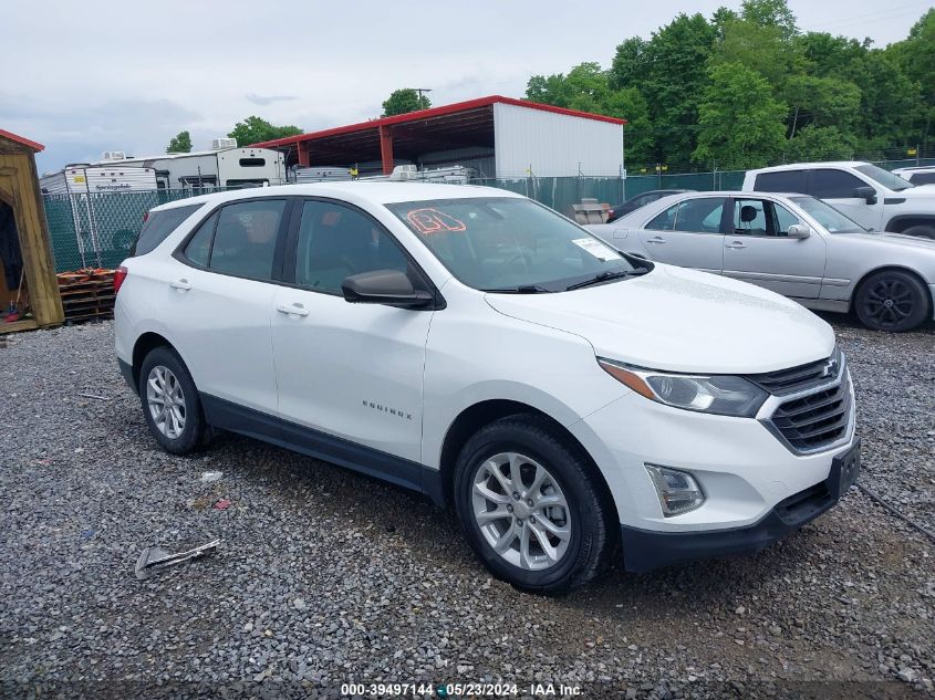 2018 Chevrolet Equinox Ls VIN: 3GNAXREV8JS554316 Lot: 39497144