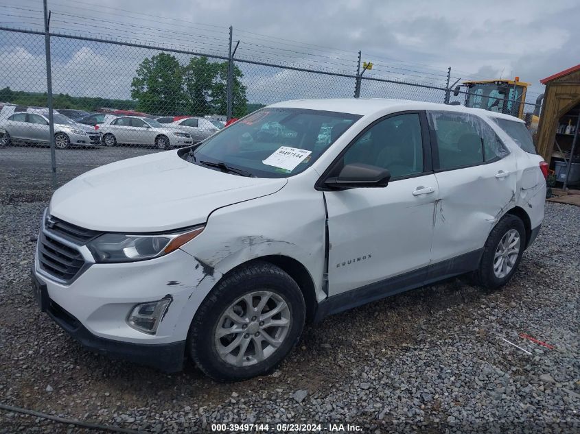 2018 Chevrolet Equinox Ls VIN: 3GNAXREV8JS554316 Lot: 39497144