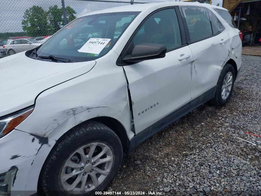 2018 Chevrolet Equinox Ls VIN: 3GNAXREV8JS554316 Lot: 39497144