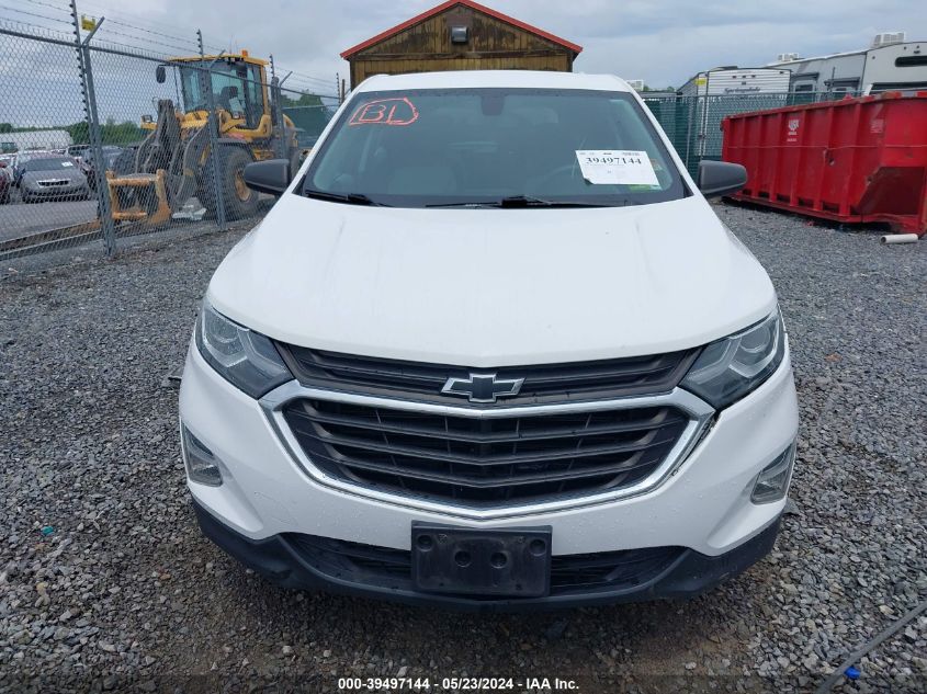 2018 Chevrolet Equinox Ls VIN: 3GNAXREV8JS554316 Lot: 39497144