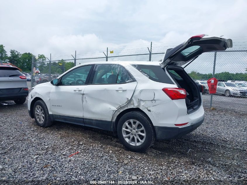 2018 Chevrolet Equinox Ls VIN: 3GNAXREV8JS554316 Lot: 39497144