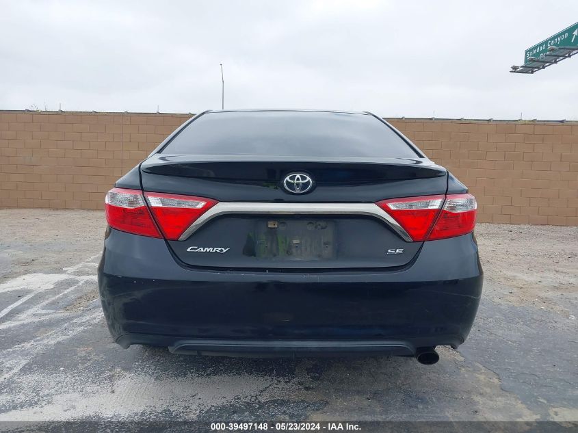 2015 Toyota Camry Se VIN: 4T1BF1FK1FU075776 Lot: 39497148