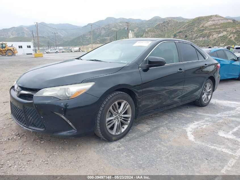 2015 Toyota Camry Se VIN: 4T1BF1FK1FU075776 Lot: 39497148