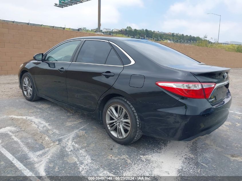 2015 Toyota Camry Se VIN: 4T1BF1FK1FU075776 Lot: 39497148