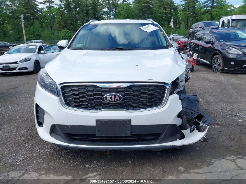 2019 Kia Sorento 3.3L Lx VIN: 5XYPGDA54KG539603 Lot: 39497157