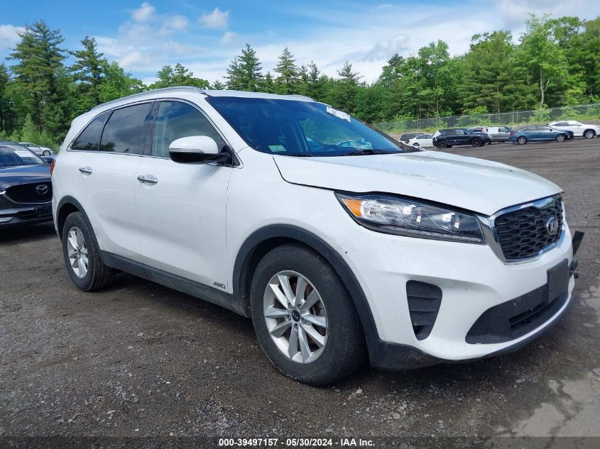 2019 Kia Sorento 3.3L Lx VIN: 5XYPGDA54KG539603 Lot: 39497157