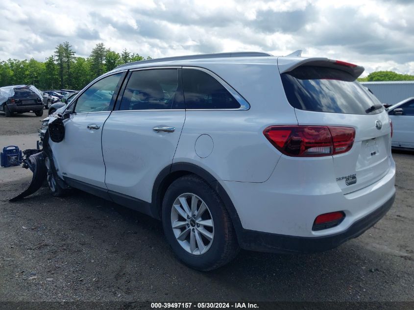 2019 Kia Sorento 3.3L Lx VIN: 5XYPGDA54KG539603 Lot: 39497157