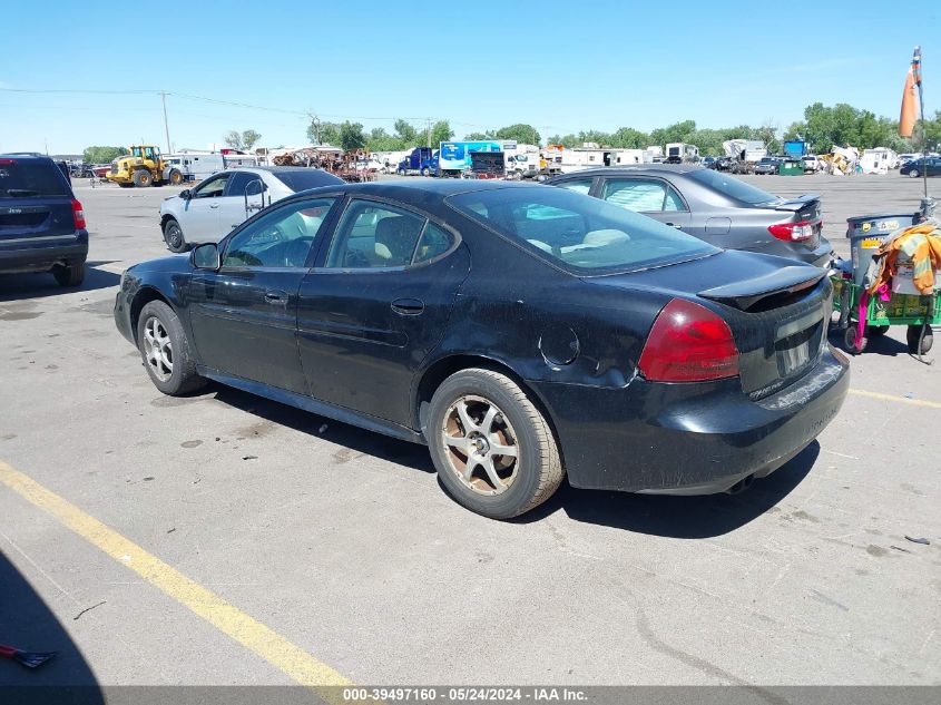 2004 Pontiac Grand Prix Gt VIN: 2G2WP522541146670 Lot: 39497160