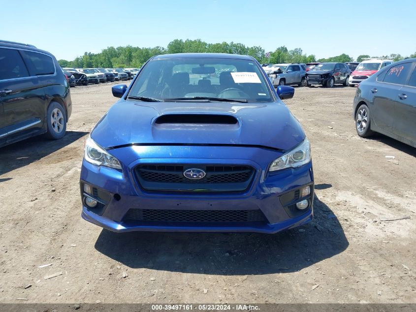 2016 Subaru Wrx Premium VIN: JF1VA1E61G8826167 Lot: 39497161