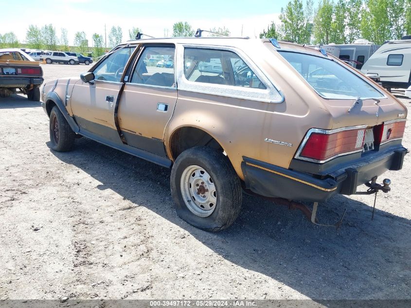 1983 American Motors Eagle 30 VIN: 2CCCN3858DB703242 Lot: 39497172