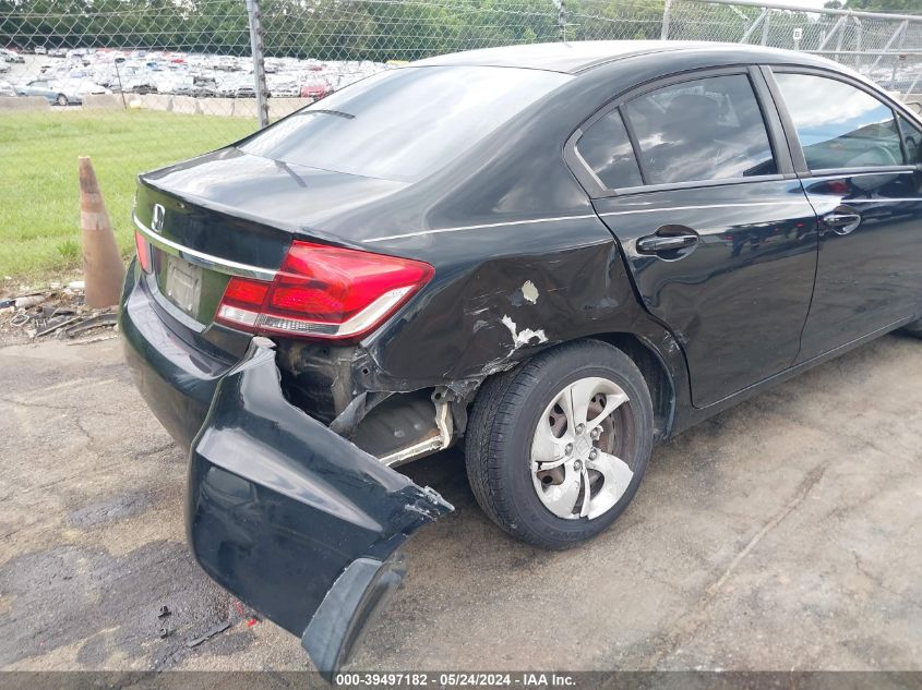 2014 Honda Civic Lx VIN: 19XFB2F54EE029194 Lot: 39497182