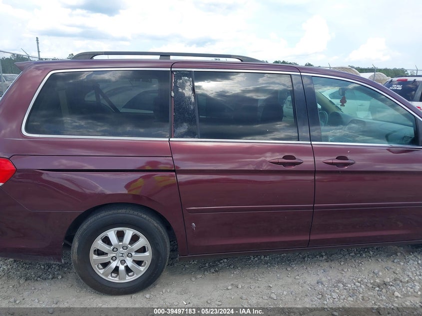 2008 Honda Odyssey Ex-L VIN: 5FNRL38708B400235 Lot: 39497183