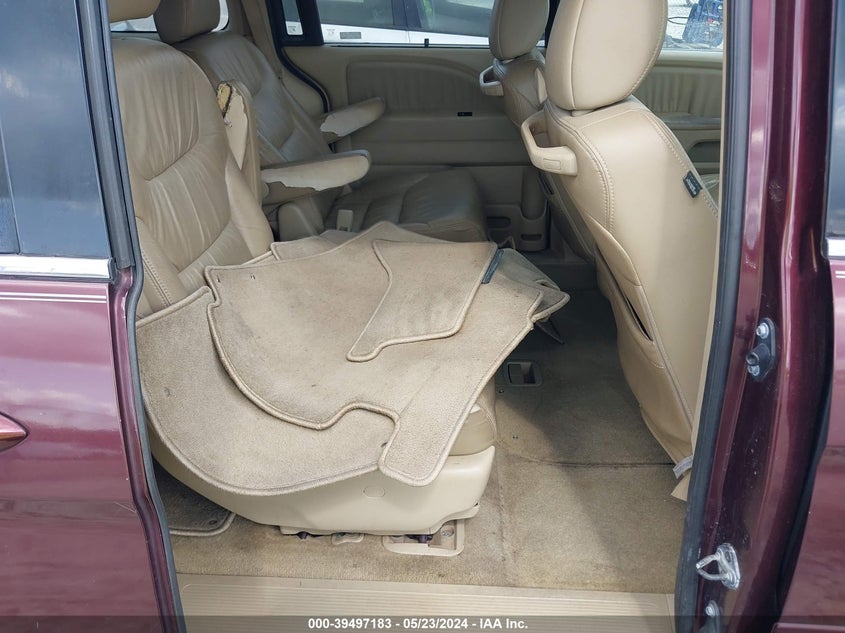 2008 Honda Odyssey Ex-L VIN: 5FNRL38708B400235 Lot: 39497183