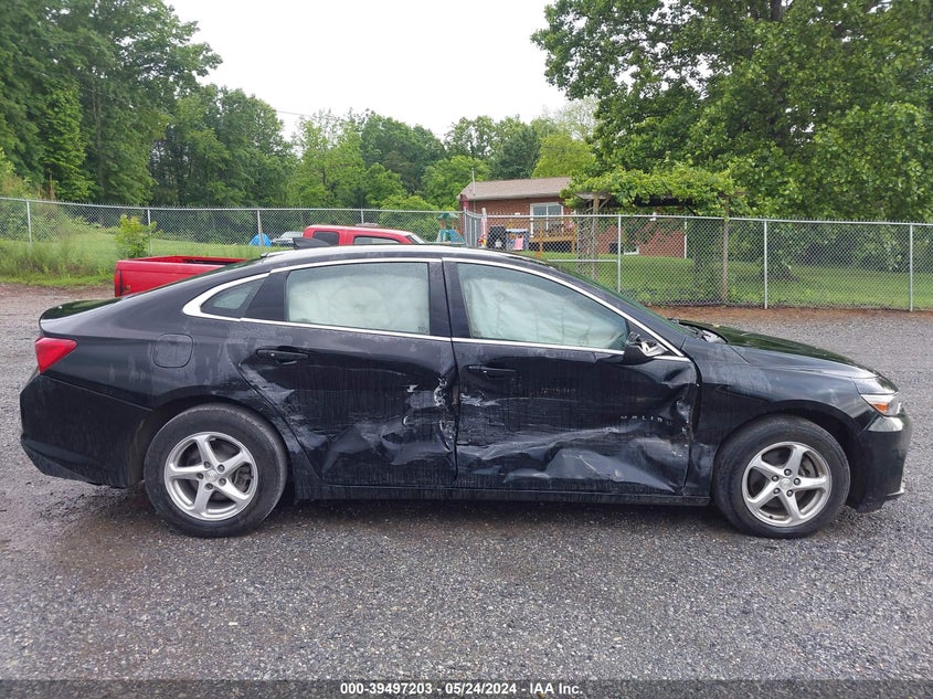 2017 Chevrolet Malibu Ls VIN: 1G1ZB5ST6HF284483 Lot: 39497203