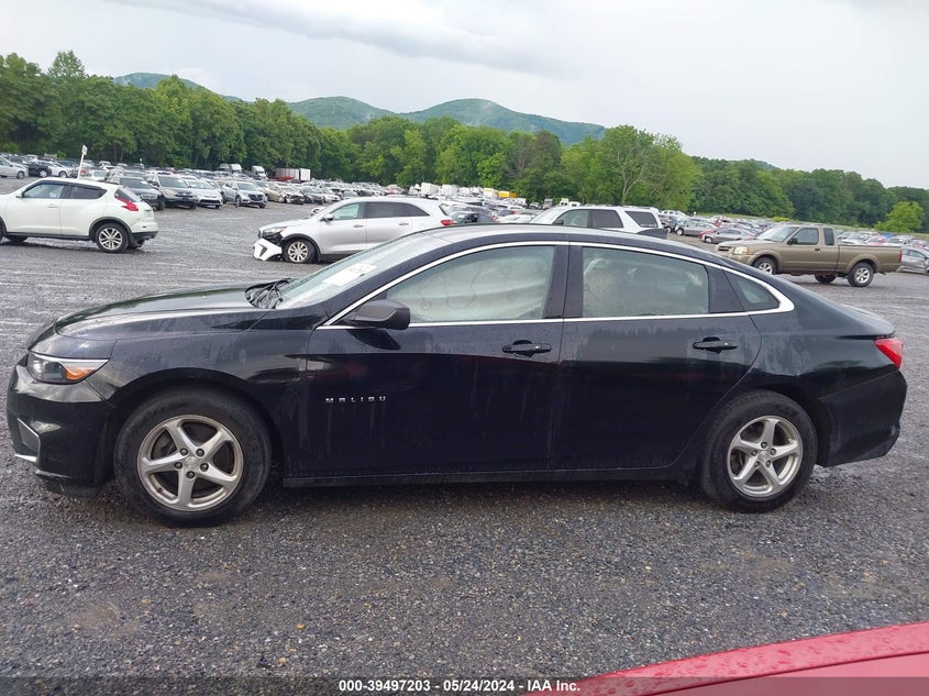 2017 Chevrolet Malibu Ls VIN: 1G1ZB5ST6HF284483 Lot: 39497203