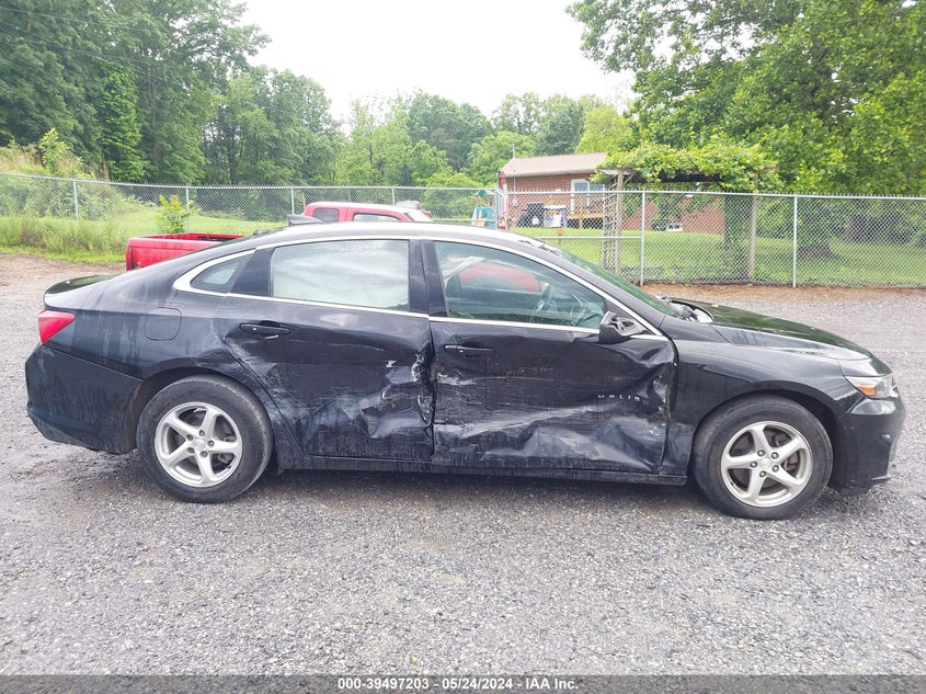 2017 Chevrolet Malibu Ls VIN: 1G1ZB5ST6HF284483 Lot: 39497203