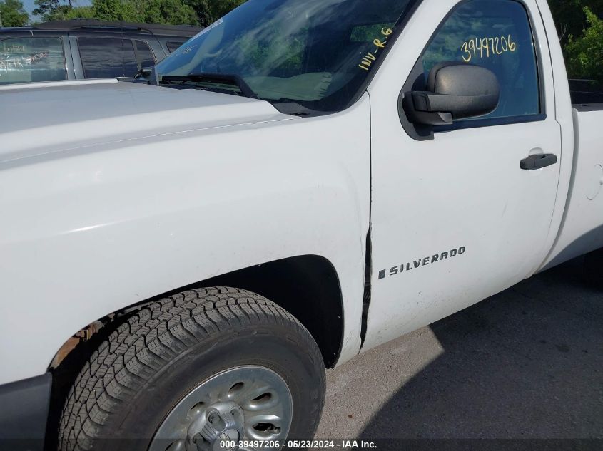 2008 Chevrolet Silverado 1500 Work Truck VIN: 1GCEK14X38Z201749 Lot: 39497206