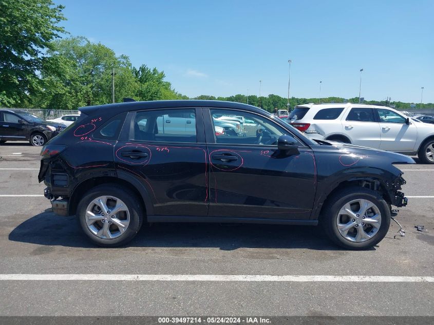 2023 Honda Hr-V Awd Lx VIN: 3CZRZ2H35PM740099 Lot: 39497214