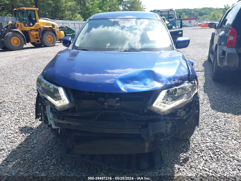 2019 Nissan Rogue S VIN: JN8AT2MV1KW376708 Lot: 39497216