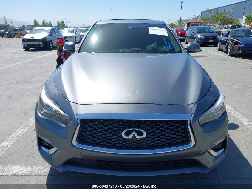 2019 Infiniti Q50 3.0T Luxe VIN: JN1EV7APXKM540725 Lot: 39497218