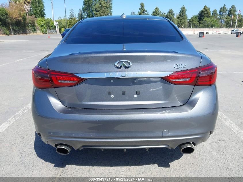 2019 Infiniti Q50 3.0T Luxe VIN: JN1EV7APXKM540725 Lot: 39497218